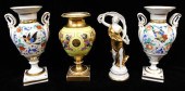 FINE PORCELAIN WITH GILDED ACC