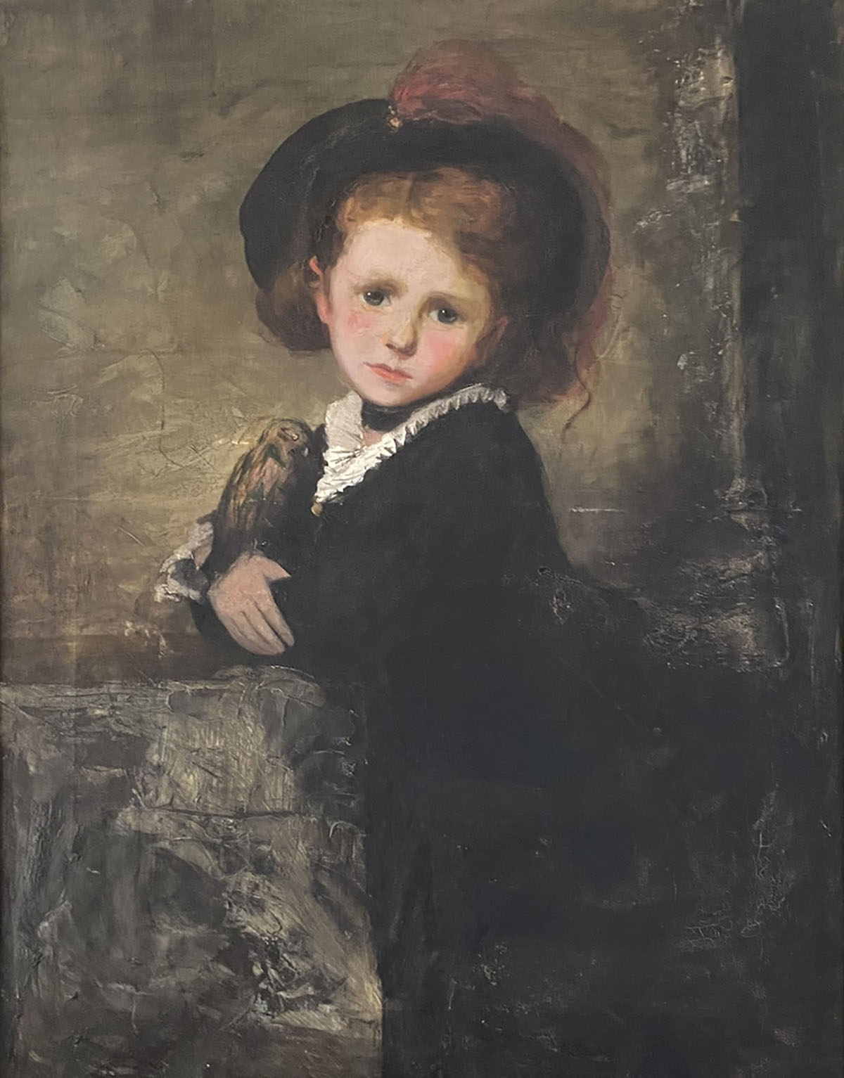 FINE PORTRAIT PAINTING OF A YOUNG