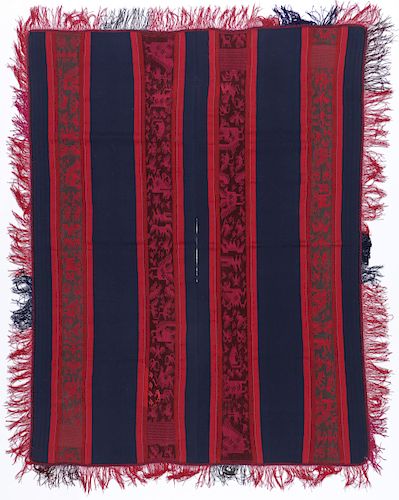 FINE POTOLO PONCHO, QUECHUA,