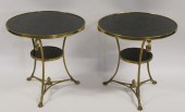 FINE PR OF FRENCH GILT BRONZE