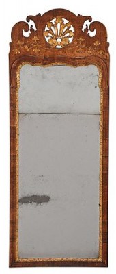 FINE QUEEN ANNE WALNUT PARCEL