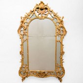 FINE RÃ©GENCE GILTWOOD MIRROR6