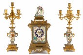 FINE & RARE 3-PIECE GARNITURE