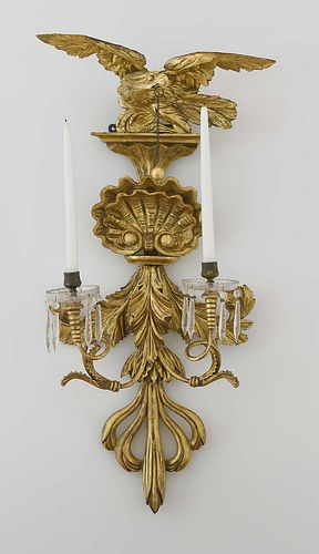FINE RARE AMERICAN CLASSICAL CARVED