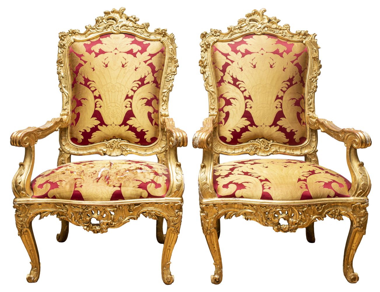 FINE & RARE ITALIAN ROCOCO GILTWOOD