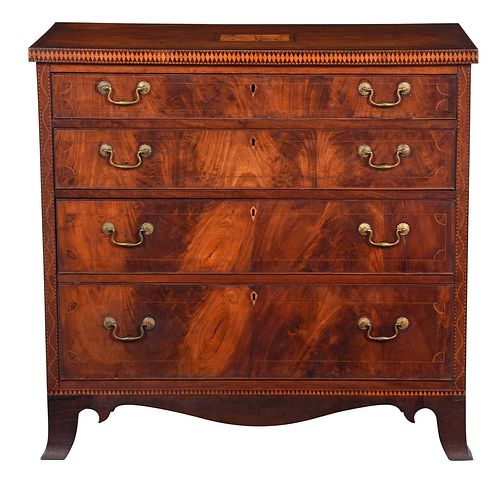 FINE RARE VIRGINIA FEDERAL WALNUT