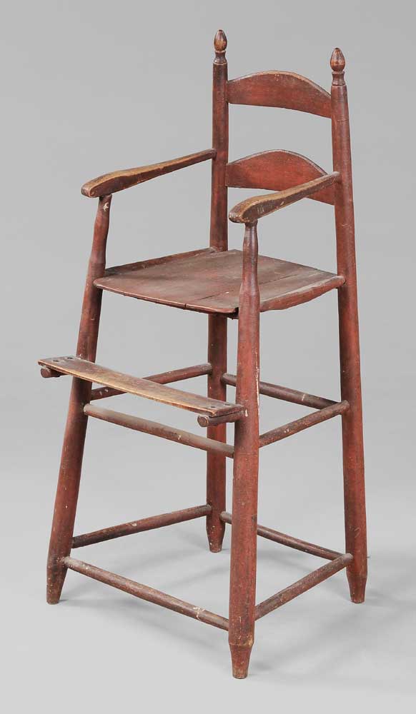 Fine Red-Painted Child's