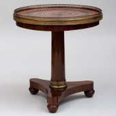 FINE REGENCY BRASS-MOUNTED SCA