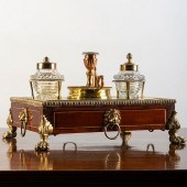 FINE REGENCY ORMOLU AND BRASS-