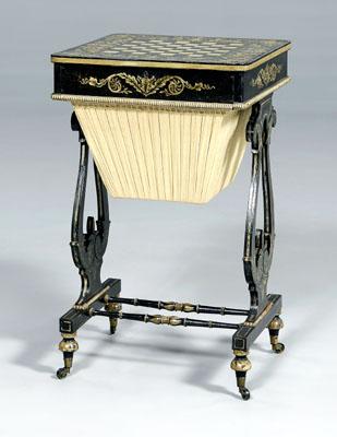 Fine Regency penwork gaming