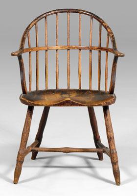 Fine Rhode Island Windsor armchair,