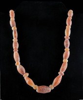FINE ROMAN CARNELIAN BEAD NECK
