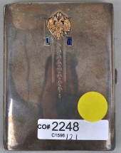 FINE RUSSIAN SILVER CIGARETTE