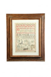 FINE SCOTTISH SAMPLER.  Margre
