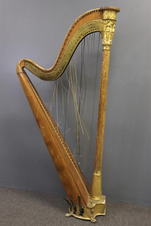 Fine Sebastian Erard satinwood