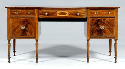 Fine Sheraton inlaid sideboard,