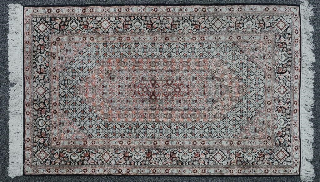 FINE SILK TABRIZ HAND KNOTTED