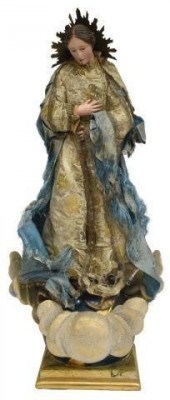 FINE SPANISH SANTO MADONNA IMM