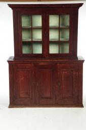 FINE STEPBACK CUPBOARD.  New B
