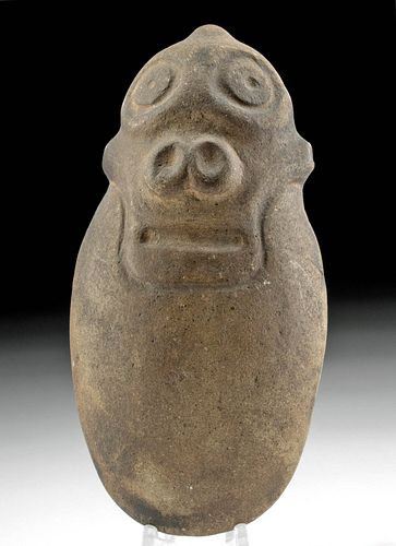 FINE TAINO STONE AXE W/ ZEMI
