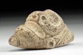 FINE TAINO STONE TRIGONOLITH Z
