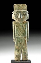 FINE TEOTIHUACAN SERPENTINE ST