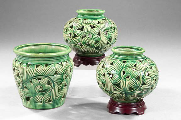 Fine Three-Piece Thai Elaborately