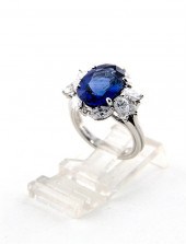 Fine Tiffany & Co sapphire and