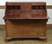FINE TIGER MAPLE CHIPPENDALE S