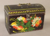 FINE TOLEWARE DOMED TOP BOX WI