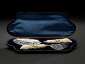 Fine Victorian Cased Sterling