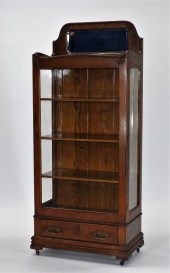 FINE VICTORIAN OAK ONE DOOR MI
