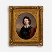 FINE VICTORIAN OIL PORTRAIT OF