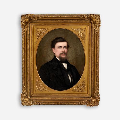 FINE VICTORIAN OIL PORTRAIT OF A