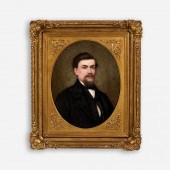 FINE VICTORIAN OIL PORTRAIT OF