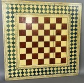FINE VICTORIAN TWO-SIDED GAMEB