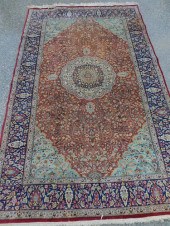 FINE VINTAGE TABRIZ CARPETFine