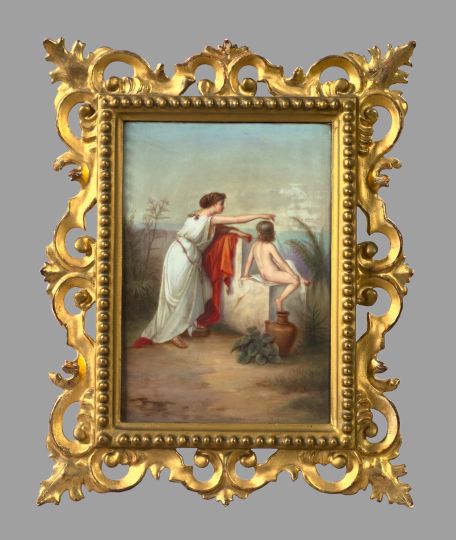 Fine Volkstedt Hand-Painted