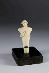 FINE WHALEMAN CARVED WHALE IVO