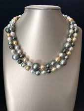 FINE WHITE, GOLD, AND GREY TAH