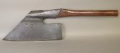 FINE WROUGHT IRON LEFT-HAND GO