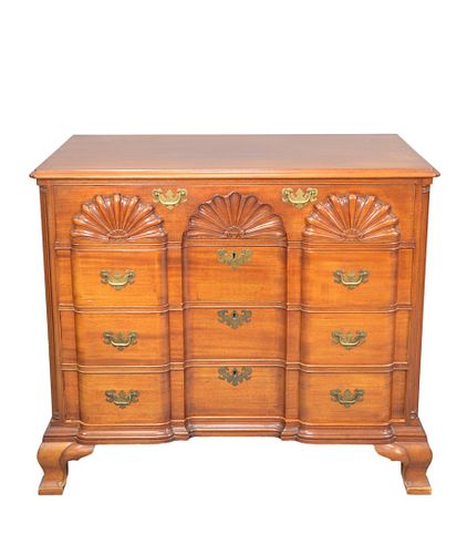 FINEBERG MAHOGANY FOUR DRAWER CHEST