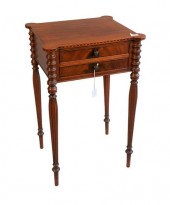 FINEBERG MAHOGANY TWO DRAWER S
