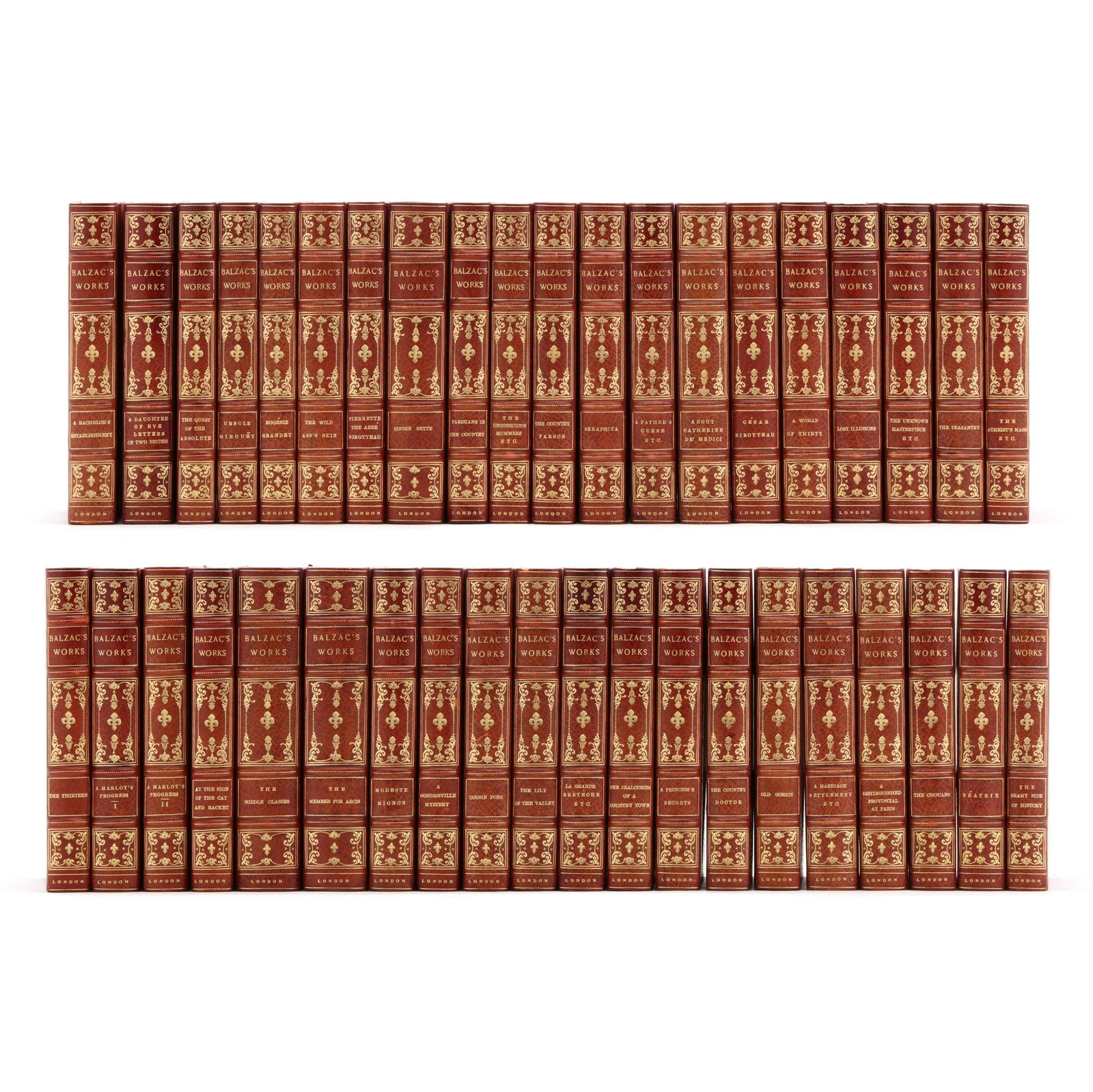 FINELY BOUND LIMITED EDITION SET OF