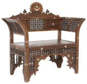 FINELY CARVED SYRIAN MOTHER-OF