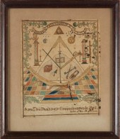 FINELY EXECUTED WATERCOLOR OF