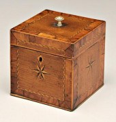 Finely inlaid tea box, fruitwo