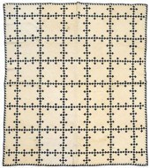 Finely stitched pieced quilt,