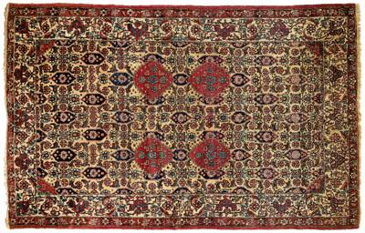 Finely woven Persian rug, repeating