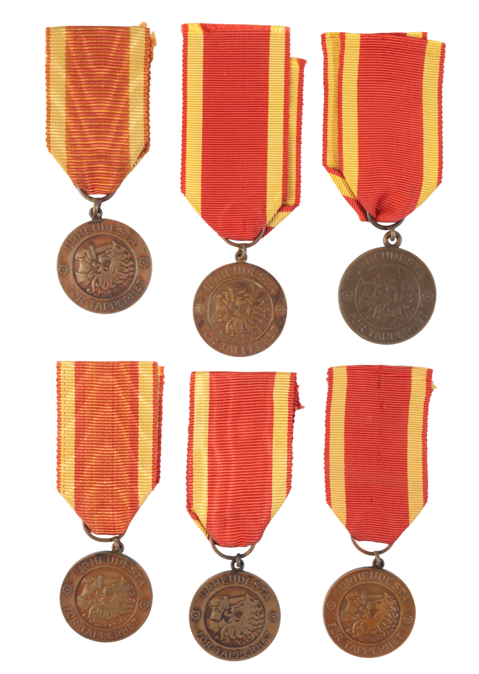 FINLAND: SIX ORDERS OF THE CROSS OF